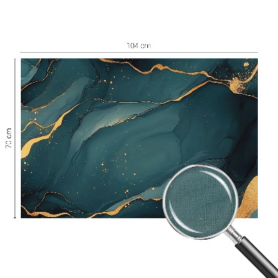 Fotobehang voor kinderkamer met een donkerblauwe abstracte print