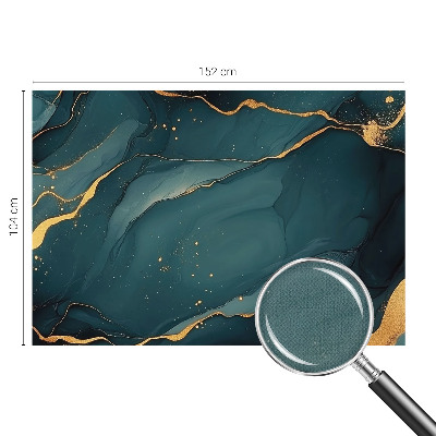 Fotobehang voor kinderkamer met een donkerblauwe abstracte print