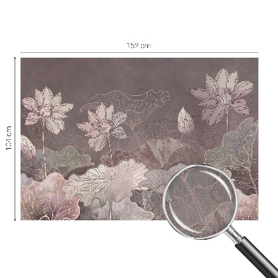 Fotobehang voor de kinderkamer Vreedzame plantkunde
