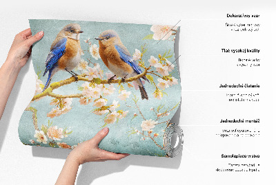 Fotobehang babykamer Bloemige elegantie