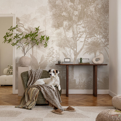 Fotobehang kinderkamer Tropisch landschap