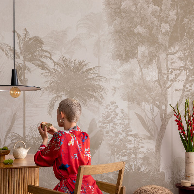 Fotobehang kinderkamer Tropisch landschap