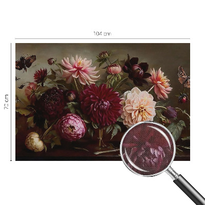 Foto behang voor de kinderkamer Bloemenpracht