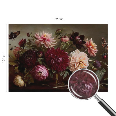Foto behang voor de kinderkamer Bloemenpracht