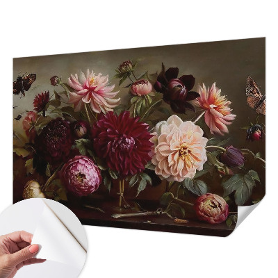 Foto behang voor de kinderkamer Bloemenpracht