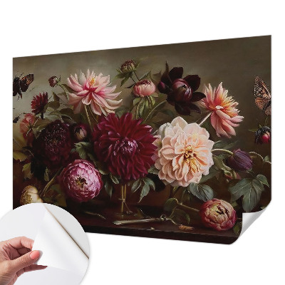 Foto behang voor de kinderkamer Bloemenpracht