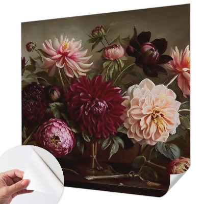 Foto behang voor de kinderkamer Bloemenpracht