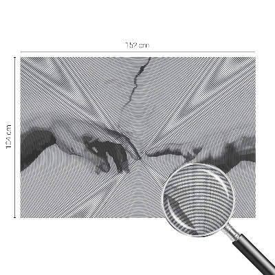 Fotobehang voor de kinderkamer Hypnotische handen