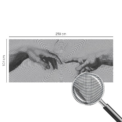 Fotobehang voor de kinderkamer Hypnotische handen