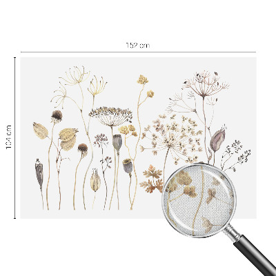 Zelfklevend fotobehang Wilde bloemen