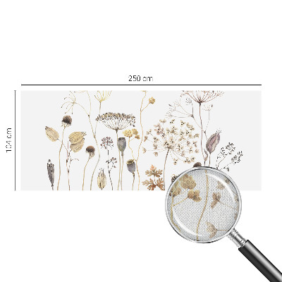 Zelfklevend fotobehang Wilde bloemen