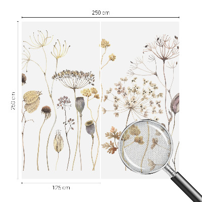 Zelfklevend fotobehang Wilde bloemen