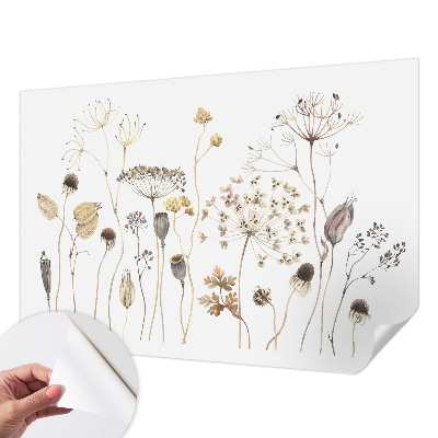 Zelfklevend fotobehang Wilde bloemen
