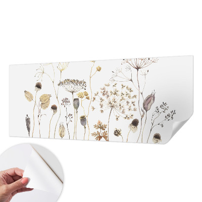 Zelfklevend fotobehang Wilde bloemen