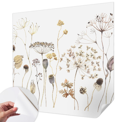 Zelfklevend fotobehang Wilde bloemen