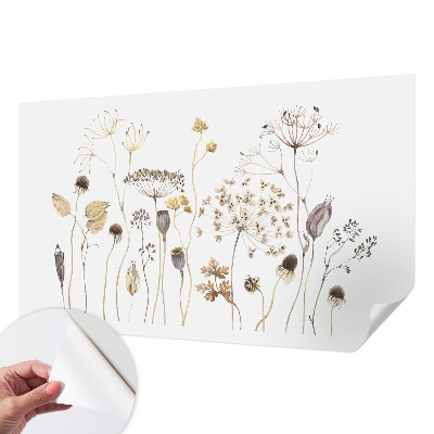 Zelfklevend fotobehang Wilde bloemen