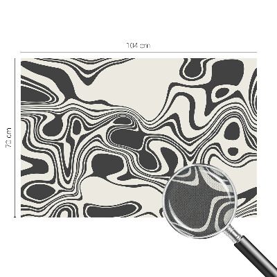 Zelfklevend fotobehang op maat Dynamische lijnen