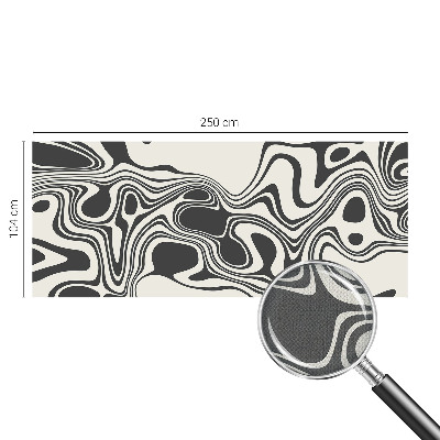 Zelfklevend fotobehang op maat Dynamische lijnen