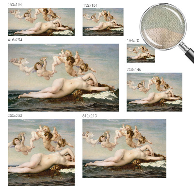 Zelfklevende behangsticker Mythische scène