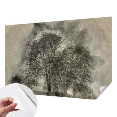 Foto behang voor de kinderkamer Mysterieuze bomen