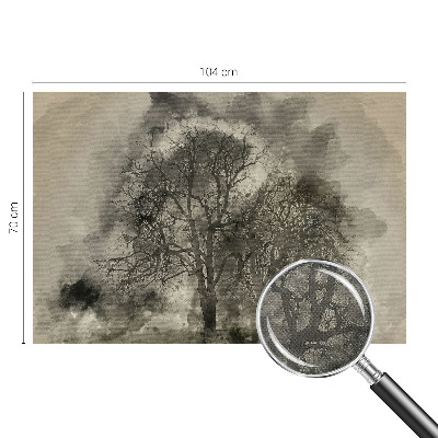 Foto behang voor de kinderkamer Mysterieuze bomen