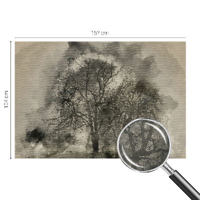 Foto behang voor de kinderkamer Mysterieuze bomen