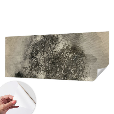 Foto behang voor de kinderkamer Mysterieuze bomen