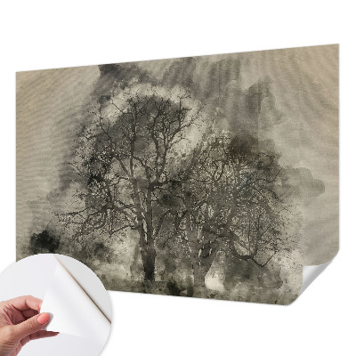 Foto behang voor de kinderkamer Mysterieuze bomen