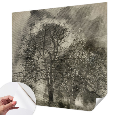 Foto behang voor de kinderkamer Mysterieuze bomen