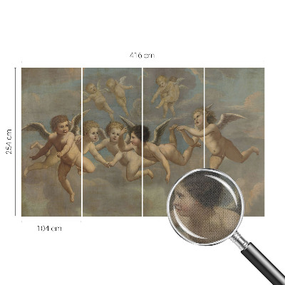 Fotobehang kinderkamer Engelachtige figuren