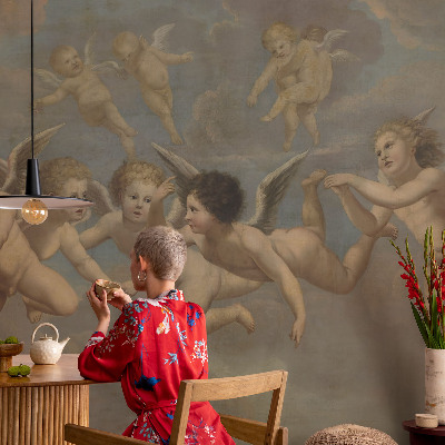 Fotobehang kinderkamer Engelachtige figuren