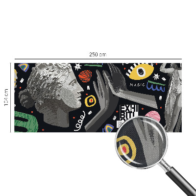 Fotobehang voor kinderkamer Een kleurrijke tentoonstelling