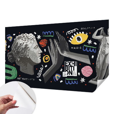 Fotobehang voor kinderkamer Een kleurrijke tentoonstelling