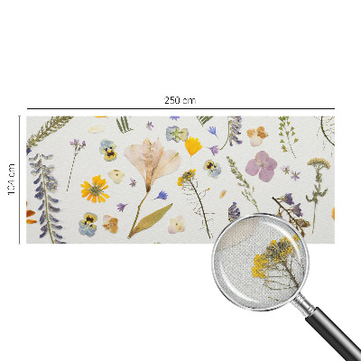 Fotobehang tienerkamer Lentebloemen