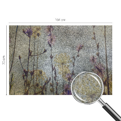Fotobehang babykamer Wilde bloemen