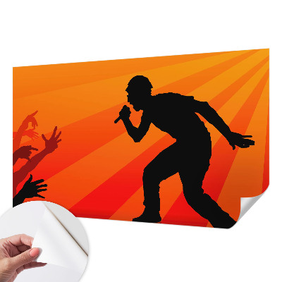 Foto behang voor de keuken Ritmische scène