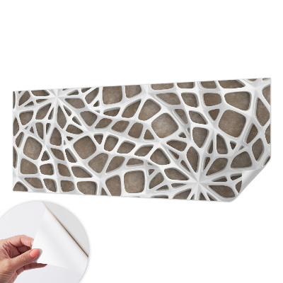 Zelfklevende behangsticker Kanten net