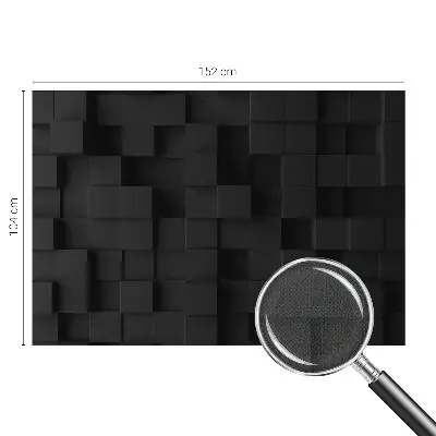 Zelfklevend fotobehang met driedimensionale kubussen