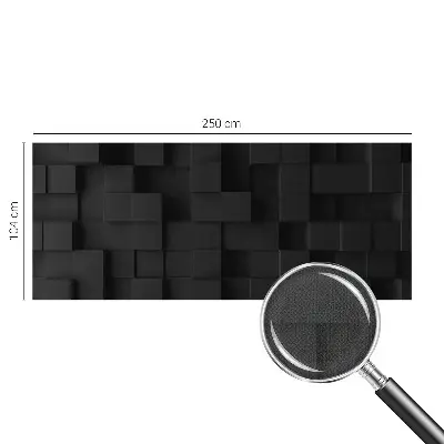 Zelfklevend fotobehang met driedimensionale kubussen