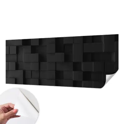 Zelfklevend fotobehang met driedimensionale kubussen