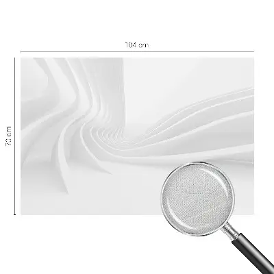 Zelfklevend fotobehang op maat met een patroon van golvende lijnen