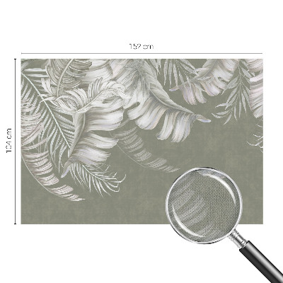 3D fotobehang Tere bladeren