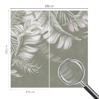 3D fotobehang Tere bladeren