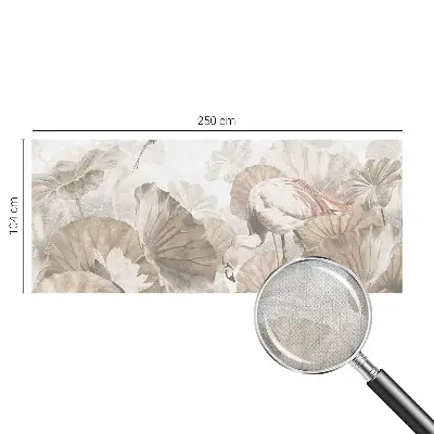 Fotobehang kinderkamer met een elegant natuurmotief