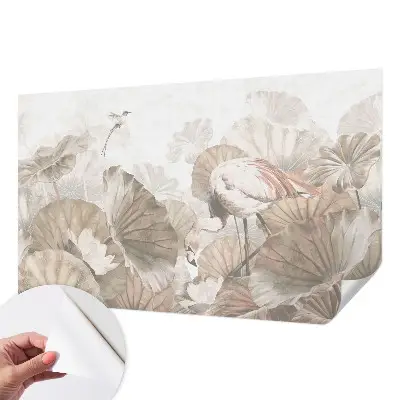 Fotobehang kinderkamer met een elegant natuurmotief