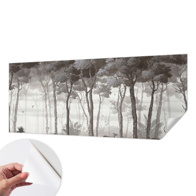 Foto behang voor de kinderkamer Bosmagie