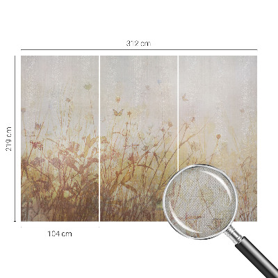 Foto behang voor de kinderkamer Harmonie van de weide