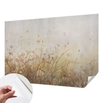 Foto behang voor de kinderkamer met een harmonieus weideontwerp