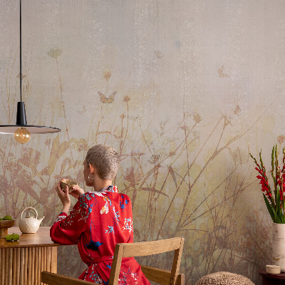 Foto behang voor de kinderkamer Harmonie van de weide