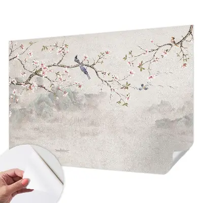 Foto behang voor de kinderkamer met een oosters landschap